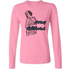 Ladies Relaxed Fit Basic Long Sleeve Tee