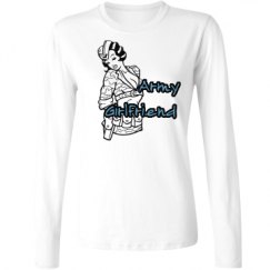 Ladies Relaxed Fit Basic Long Sleeve Tee
