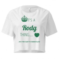 Ladies Festival Cali Crop Top Tee