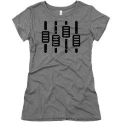 Ladies Slim Fit Super Soft Triblend Tee