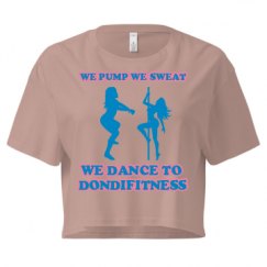 Ladies Festival Cali Crop Top Tee