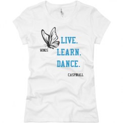 Ladies Slim Fit Basic Promo Jersey Tee