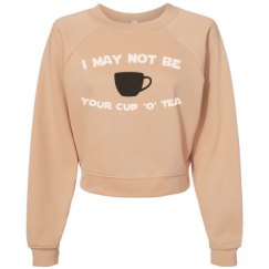 Women's Raglan Pullover Fleece