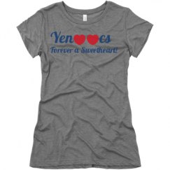 Ladies Slim Fit Super Soft Triblend Tee