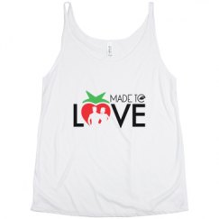 Ladies Flowy Slouchy Tank