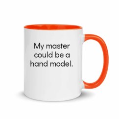 11oz Ceramic Mug with Color Inside