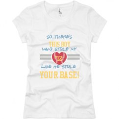 Ladies Slim Fit Basic Promo Jersey Tee