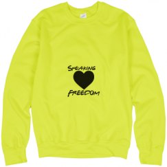 Unisex Neon Crewneck Sweatshirt