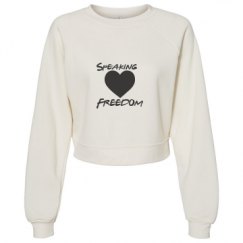 Women's Raglan Pullover Fleece