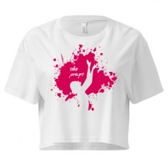 Ladies Festival Cali Crop Top Tee