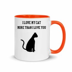 11oz Ceramic Mug with Color Inside