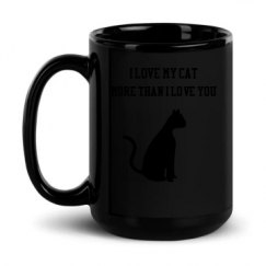 15oz Black Glossy Mug