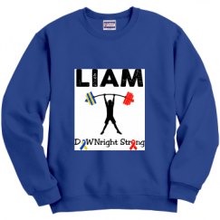 Unisex Film and Foil Crewneck Sweatshirt