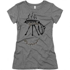 Ladies Slim Fit Super Soft Triblend Tee