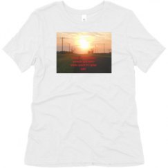 Ladies Relaxed Fit Super Soft Triblend Tee