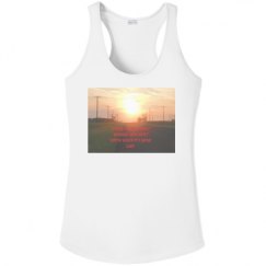 Ladies Athletic Performance Racerback Tank