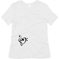 Ladies Relaxed Fit Super Soft Triblend Tee