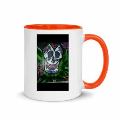 11oz Ceramic Mug with Color Inside