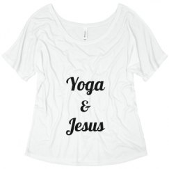 Ladies Flowy Slouchy Tee