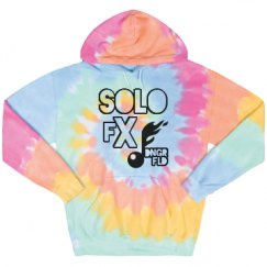 Unisex Tie-Dye Fleece Hoodie