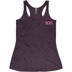 Ladies Slim Fit Super Soft Racerback Triblend Tank