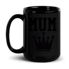 15oz Black Glossy Mug
