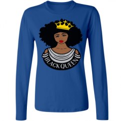 Ladies Relaxed Fit Basic Long Sleeve Tee