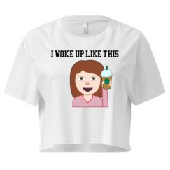 Ladies Festival Cali Crop Top Tee