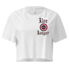 Ladies Festival Cali Crop Top Tee