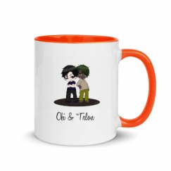 11oz Ceramic Mug with Color Inside