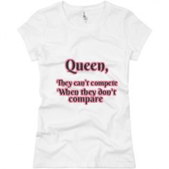 Ladies Slim Fit Basic Promo Jersey Tee