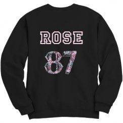 Unisex Film and Foil Crewneck Sweatshirt