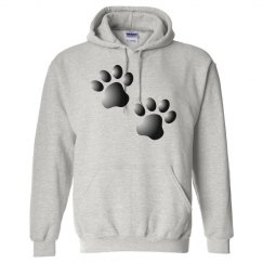 Cute Dog Cat Paw Prints Pattern