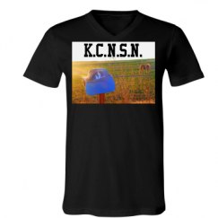 Unisex V-Neck Jersey Tee