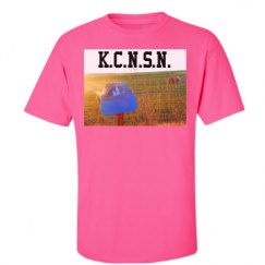 Unisex Ultra Cotton Safety Neon Crewneck Tee