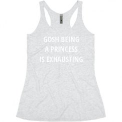 Ladies Slim Fit Super Soft Racerback Triblend Tank