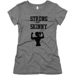 Ladies Slim Fit Super Soft Triblend Tee