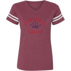 Ladies Relaxed Fit Vintage Sports Tee