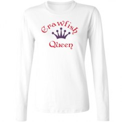 Ladies Relaxed Fit Basic Long Sleeve Tee