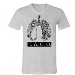 Unisex V-Neck Jersey Tee