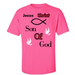 Unisex Ultra Cotton Safety Neon Crewneck Tee