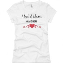 Ladies Slim Fit Basic Promo Jersey Tee