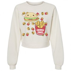 Women's Raglan Pullover Fleece