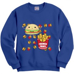 Unisex Film and Foil Crewneck Sweatshirt