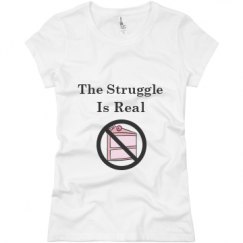 Ladies Slim Fit Basic Promo Jersey Tee