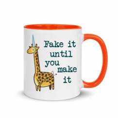 11oz Ceramic Mug with Color Inside