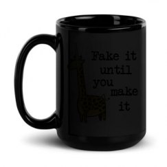 15oz Black Glossy Mug