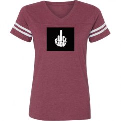 Ladies Relaxed Fit Vintage Sports Tee