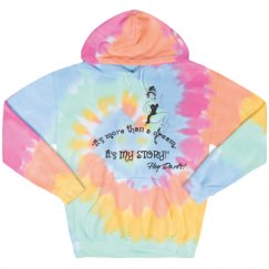 Unisex Tie-Dye Fleece Hoodie