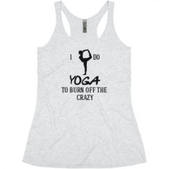 Ladies Slim Fit Super Soft Racerback Triblend Tank